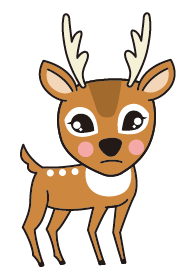 鹿イラスト