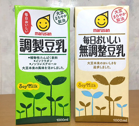 豆乳メイン