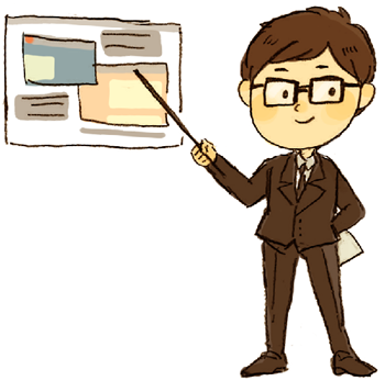 先生イラスト