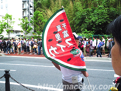 朝の誘導