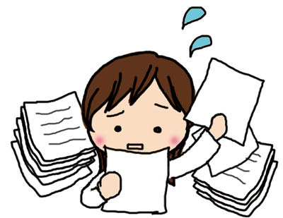 いそがしいイラスト1-2
