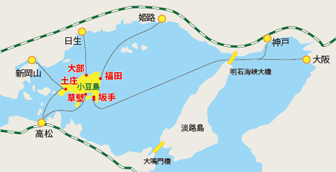 小豆島フェリー航路