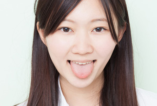 女の子の舌