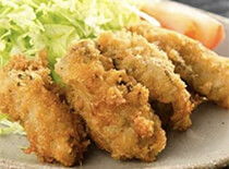 カキフライでもあたる