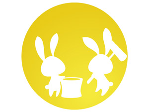 月とうさぎ