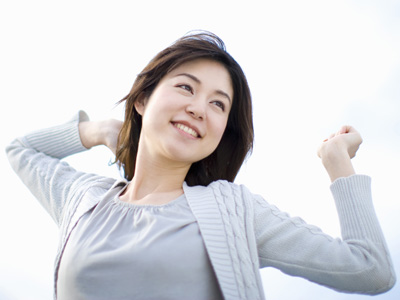 女性健康そう