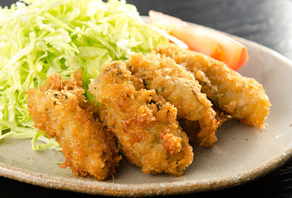 カキフライメイン