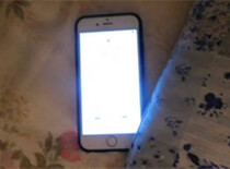 寝る前にスマホ