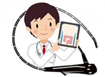 医師と内視鏡イラストサムネ