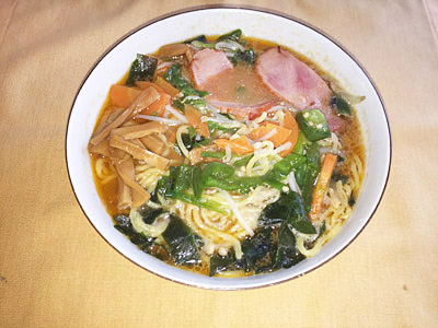 ちょっと豪華ラーメン